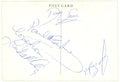Paul McCartney and wings Autographed Promotional post card C 1975