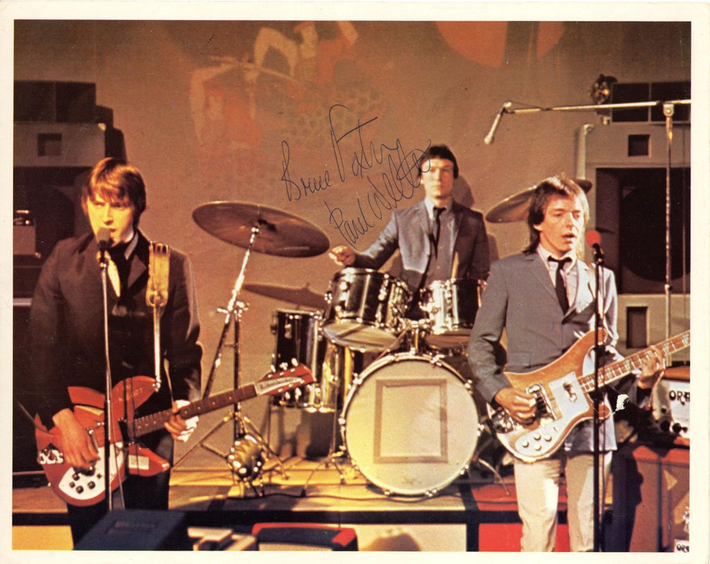 The Jam signed anabas colour card