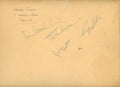 Paul McCartney and Ringo Starr signed PYX magazine Photograph