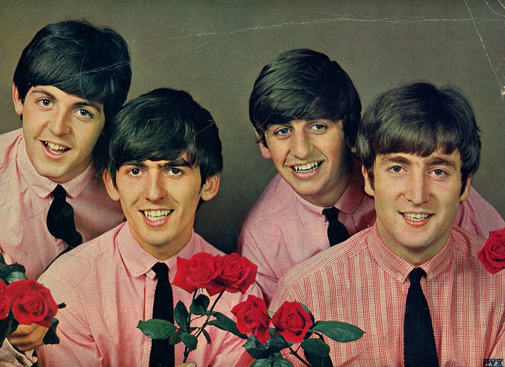 Paul McCartney and Ringo Starr signed PYX magazine Photograph
