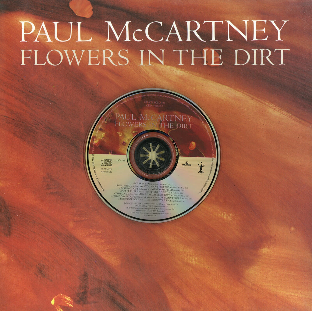 Paul McCartney Flowers in The Dirt Promotional Press Kit 1989