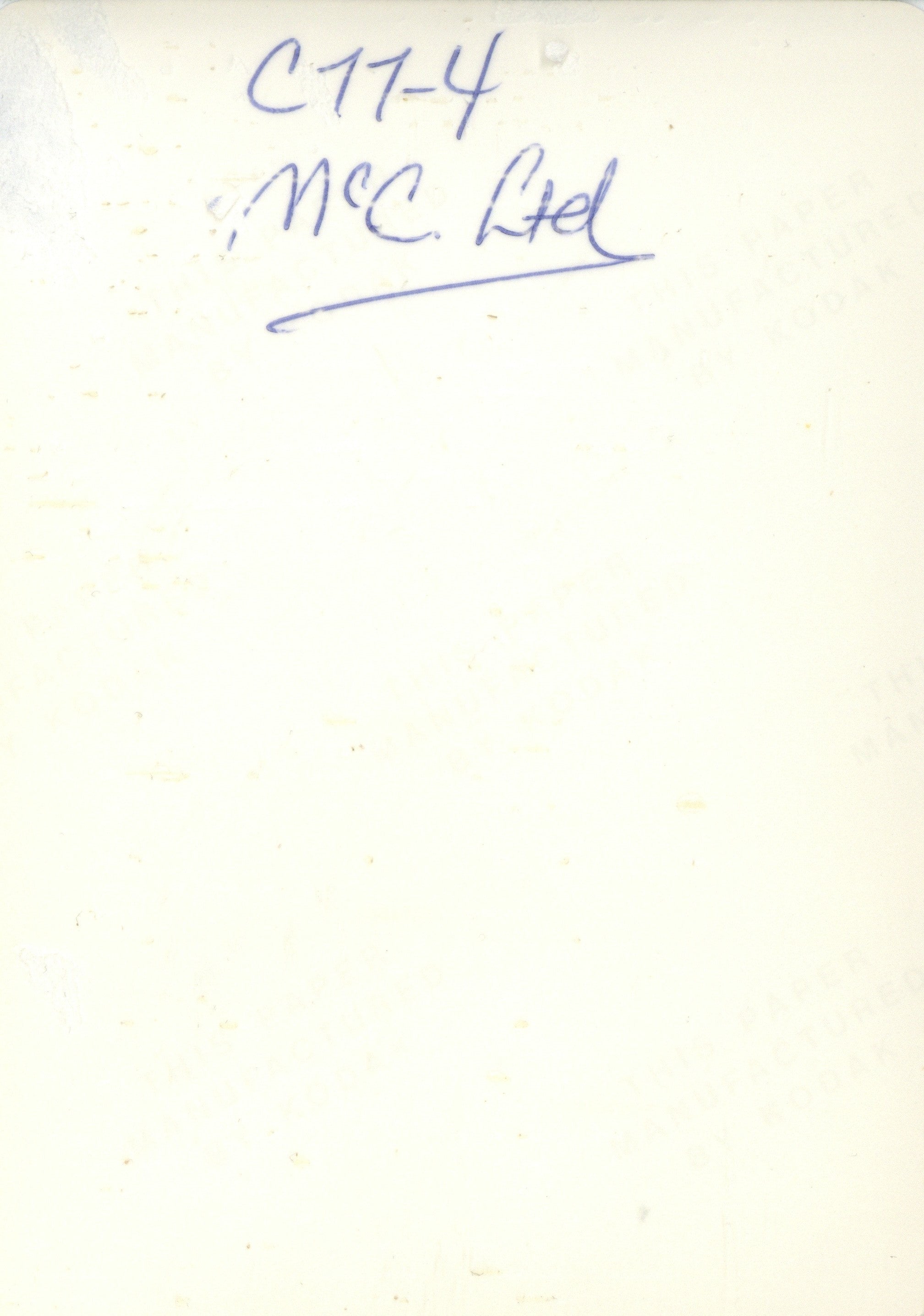 Paul McCartney photograph