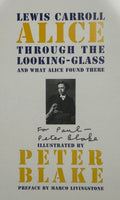 Peter Blake Signed ‘Alice Through The Looking Glass’ book