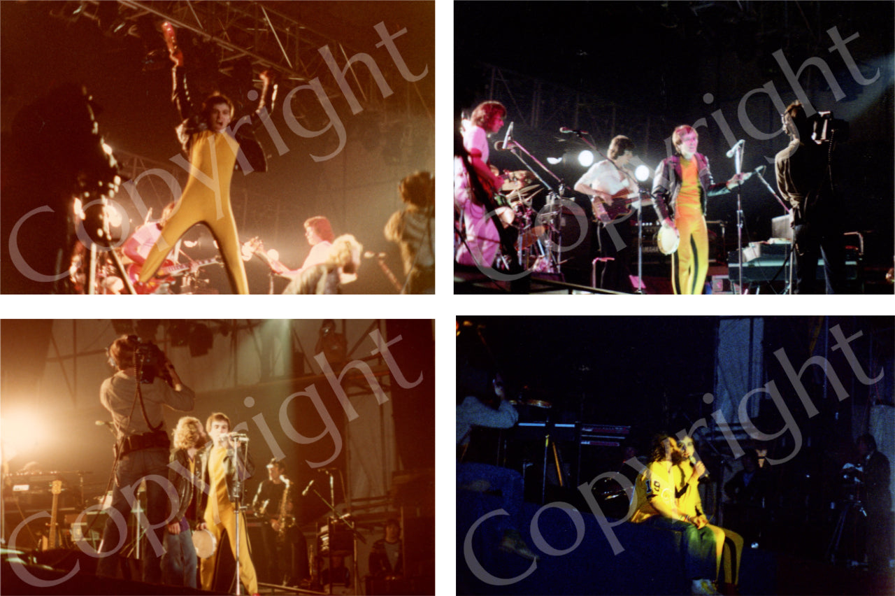 Peter Gabriel Reading festival negatives collection 1979