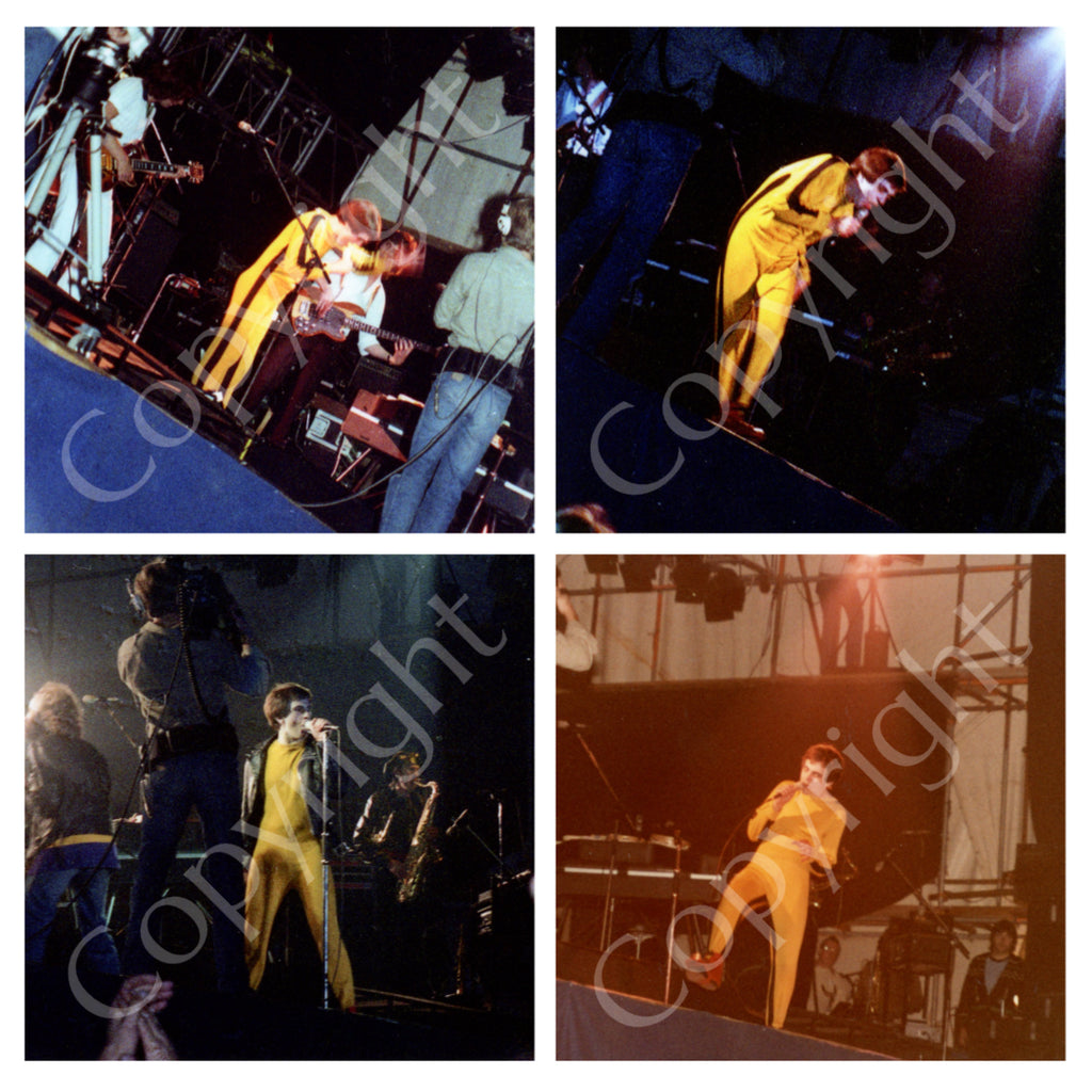 Peter Gabriel Reading festival negatives collection 1979