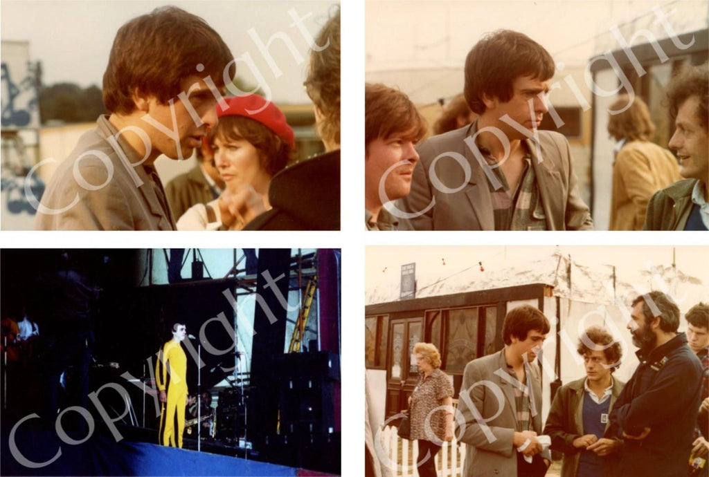 Peter Gabriel Reading festival negatives collection 1979