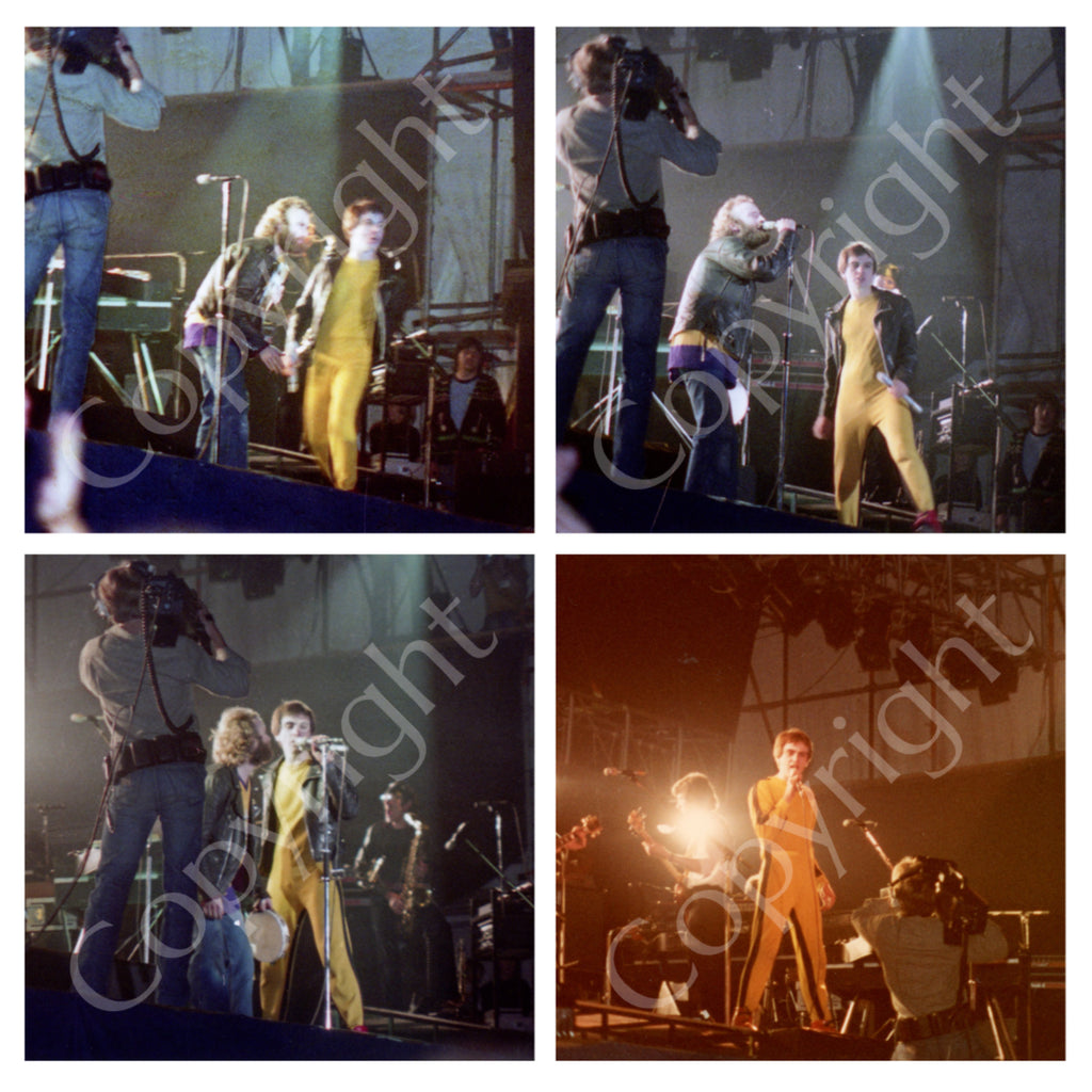 Peter Gabriel Reading festival negatives collection 1979