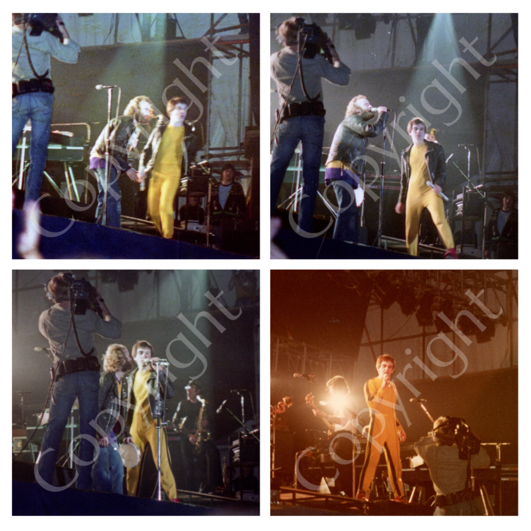 Peter Gabriel Reading festival negatives collection 1979
