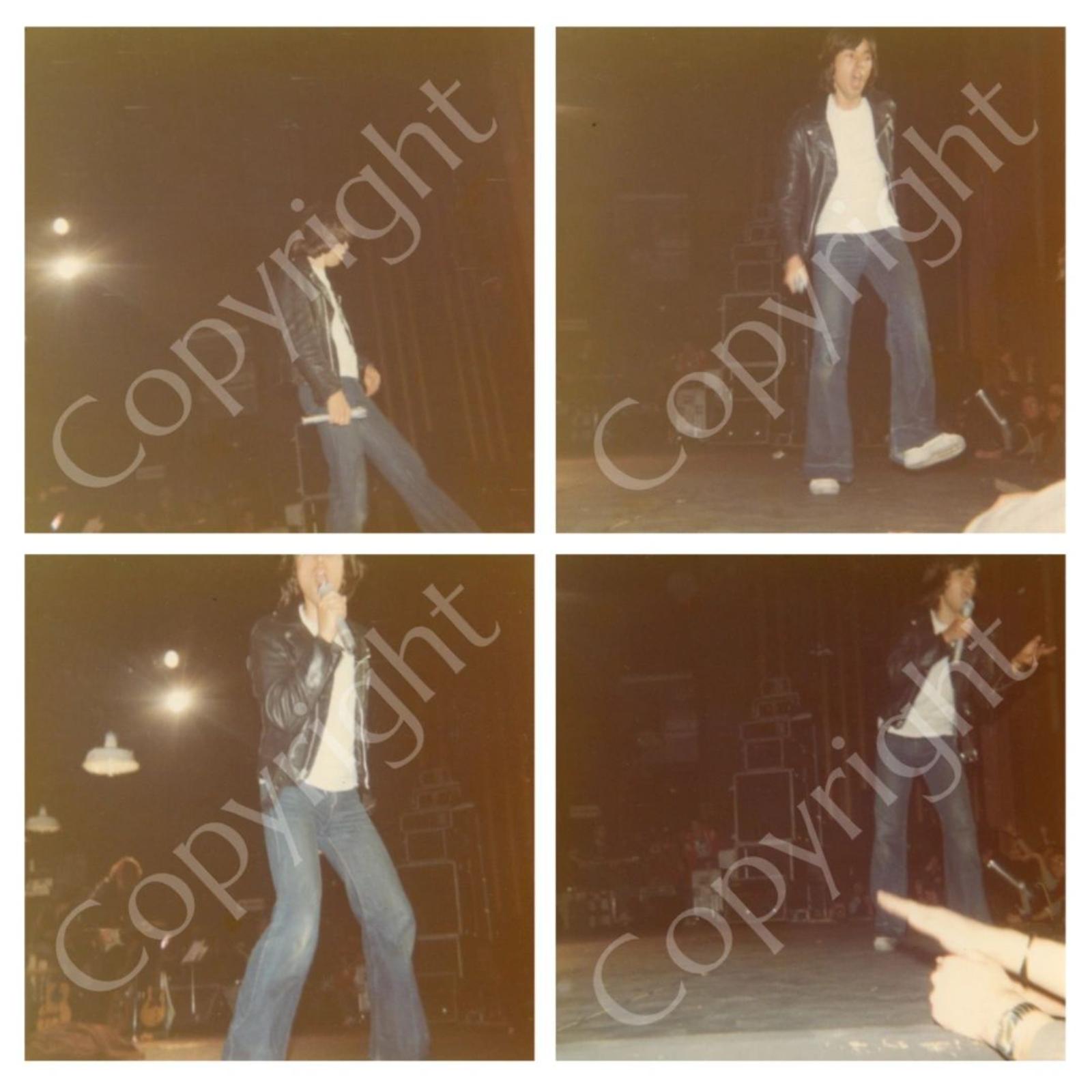 Peter Gabriel New Victoria Theatre negative photographs and tickets
