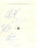 Peter and Gordon Signed programme page