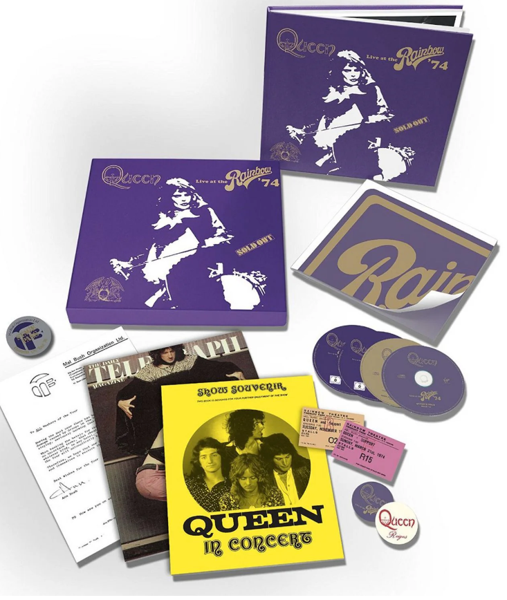 Queen: Live at the Rainbow '74 Limited Edition Super Deluxe Box Set