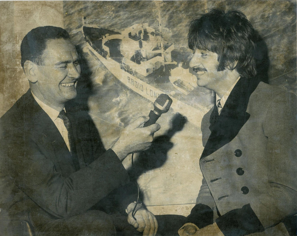 Ringo Starr, radio London 1967 press photograph