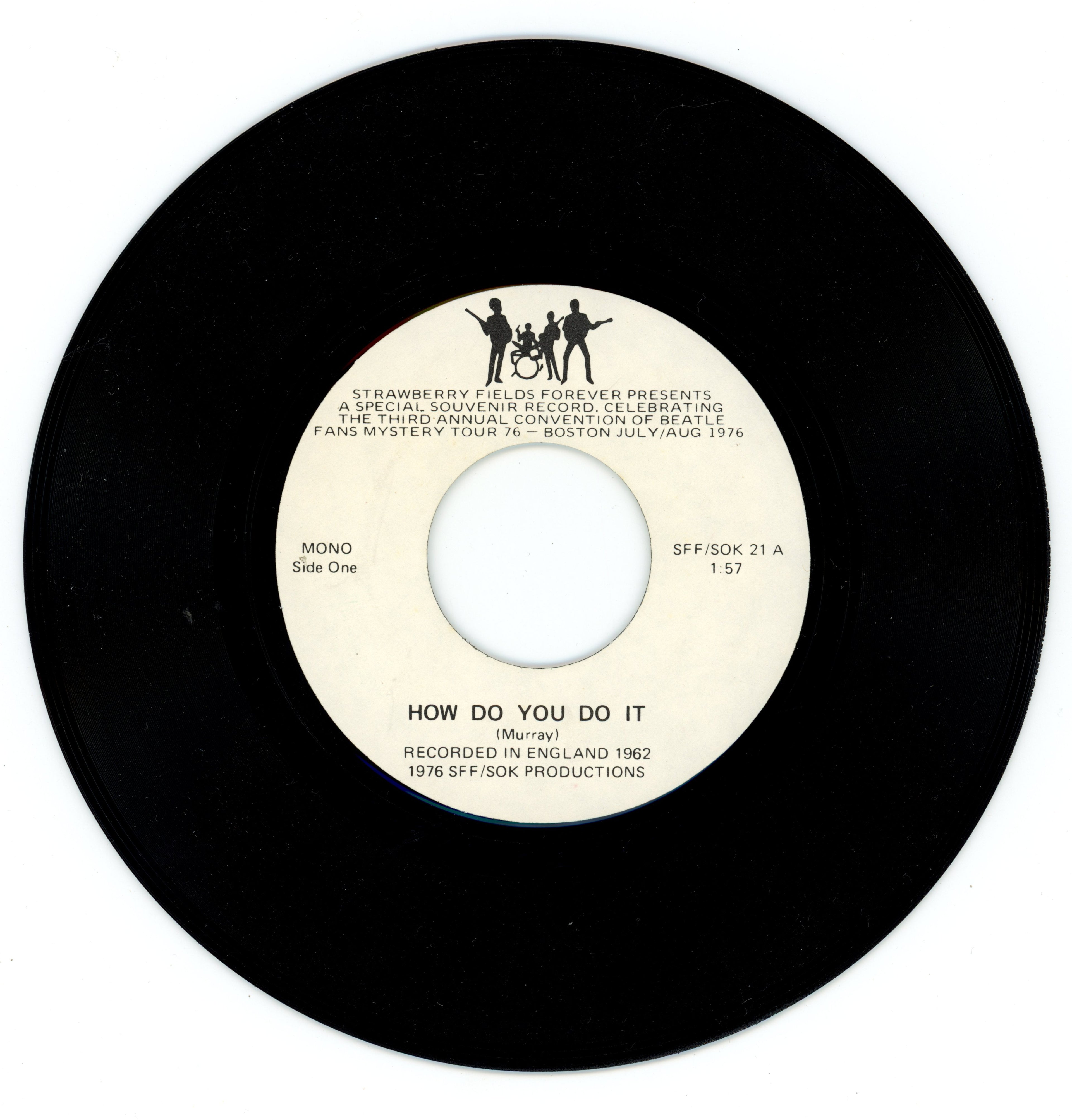 The Beatles bootleg 1976 single “Revolution”