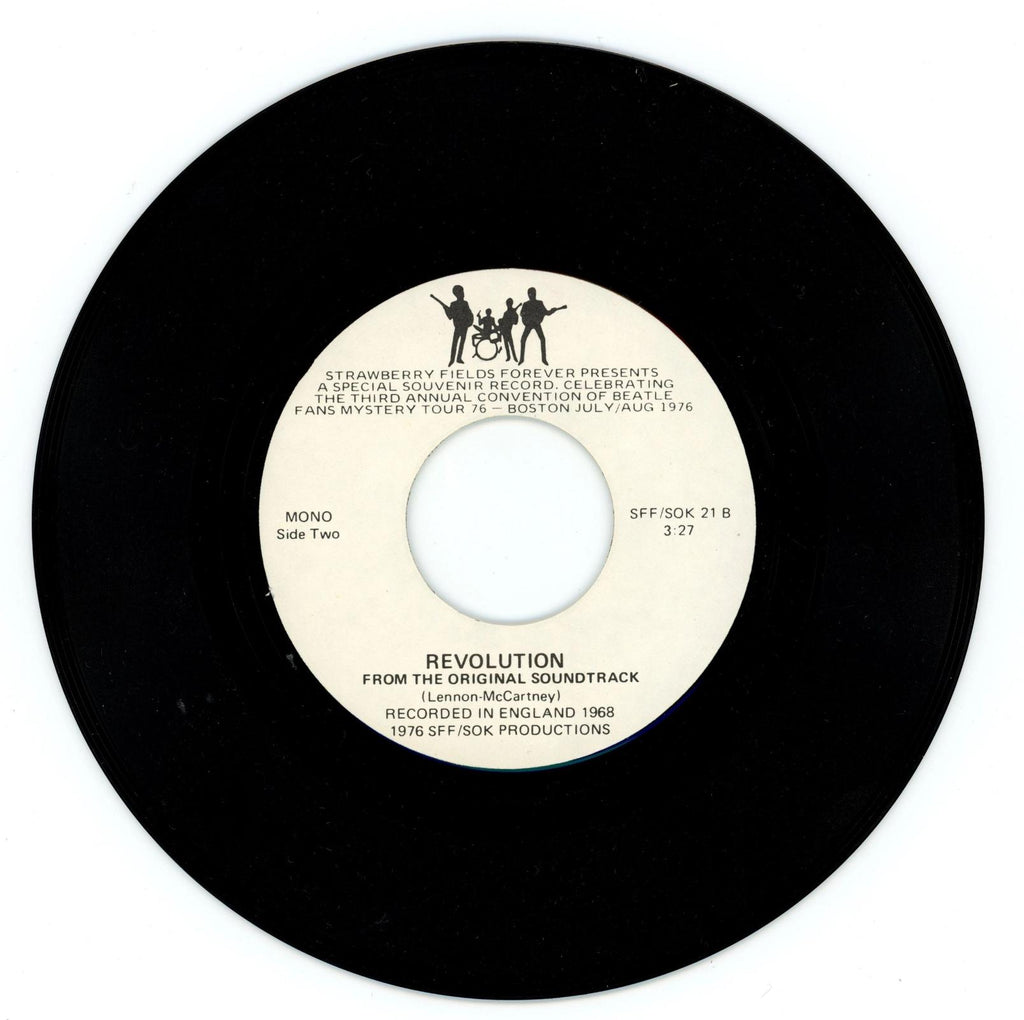 The Beatles bootleg 1976 single “Revolution”