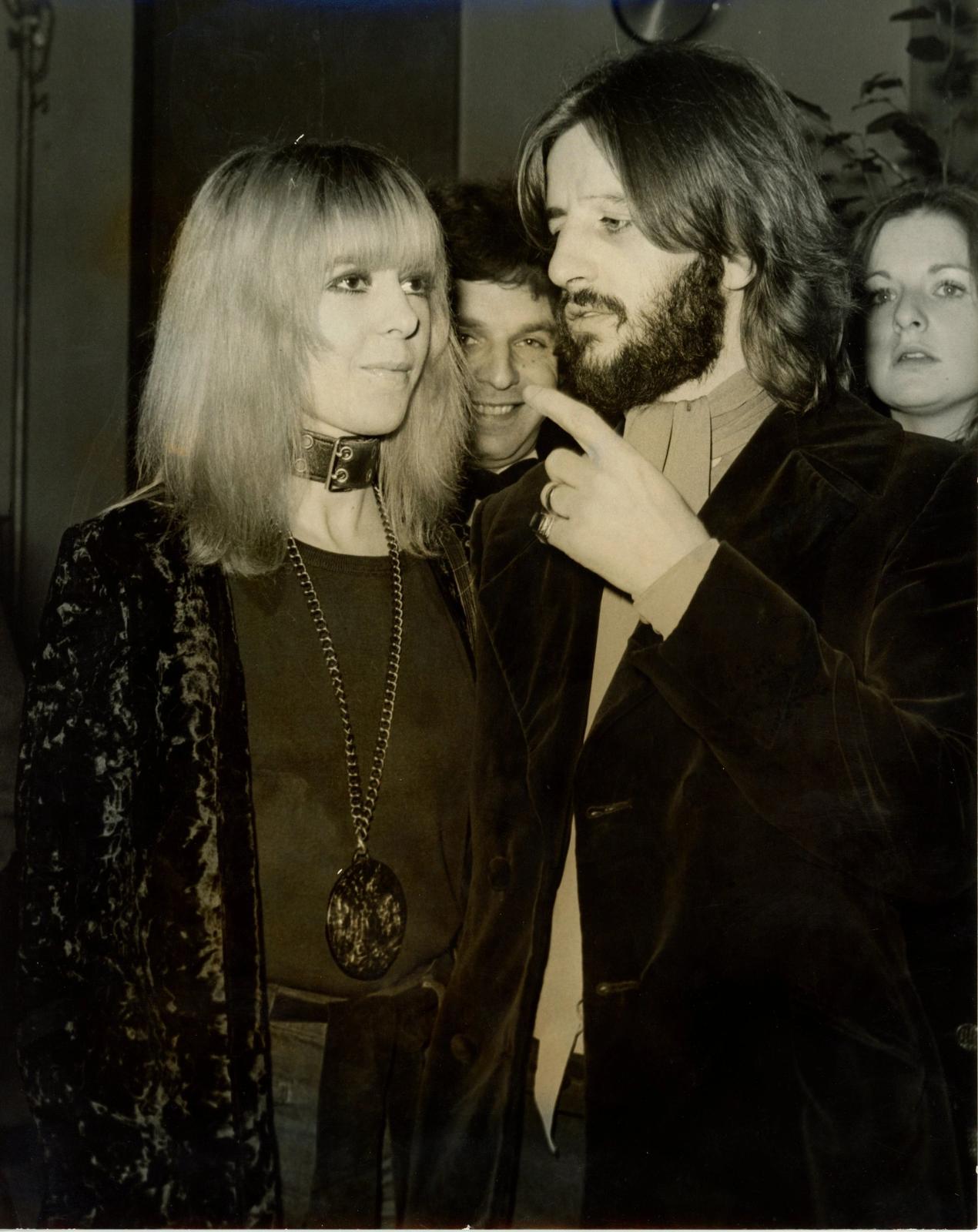 Ringo Starr and Maureen Starkey photograph 1969