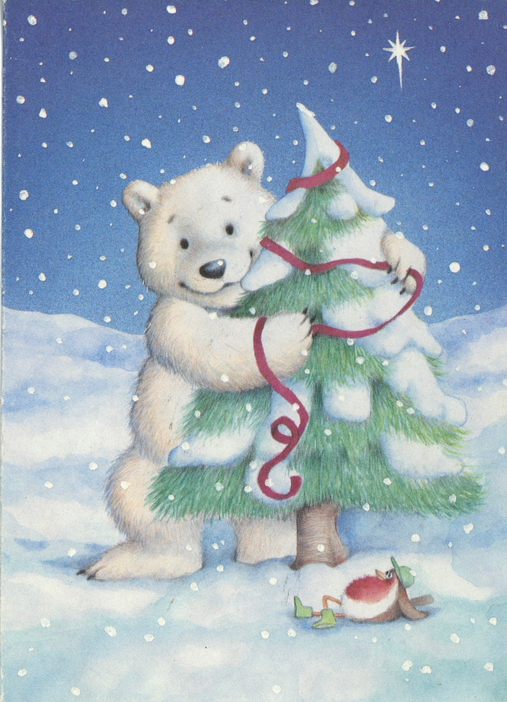 Ringo Starr signed Christmas Card