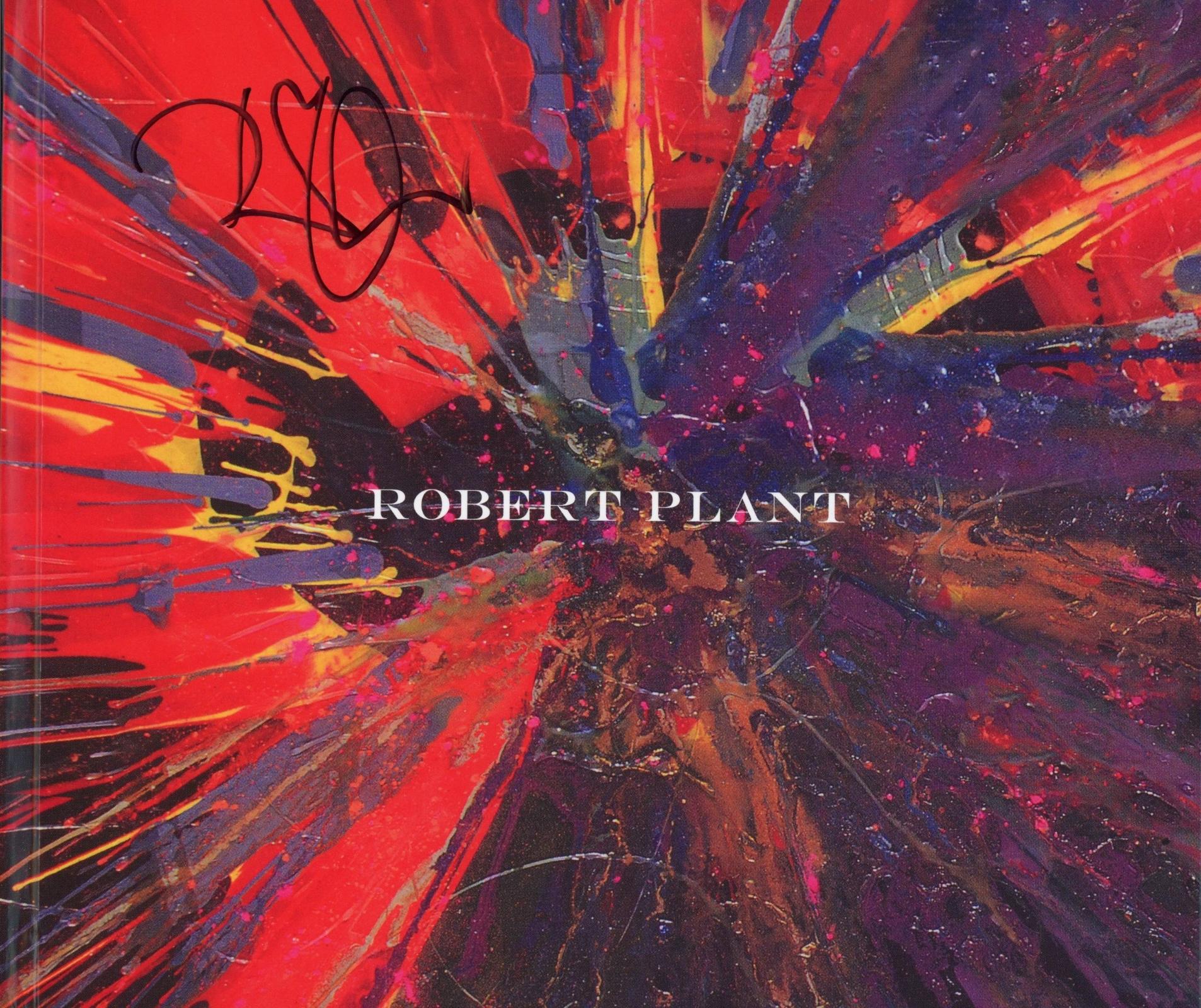 Robert Plant signed Digging Deep 7” vinyl singles box set