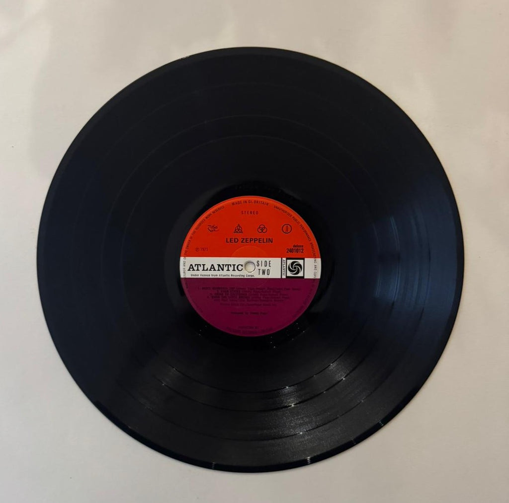 Robert Plant signed Led Zeppelin IV Album