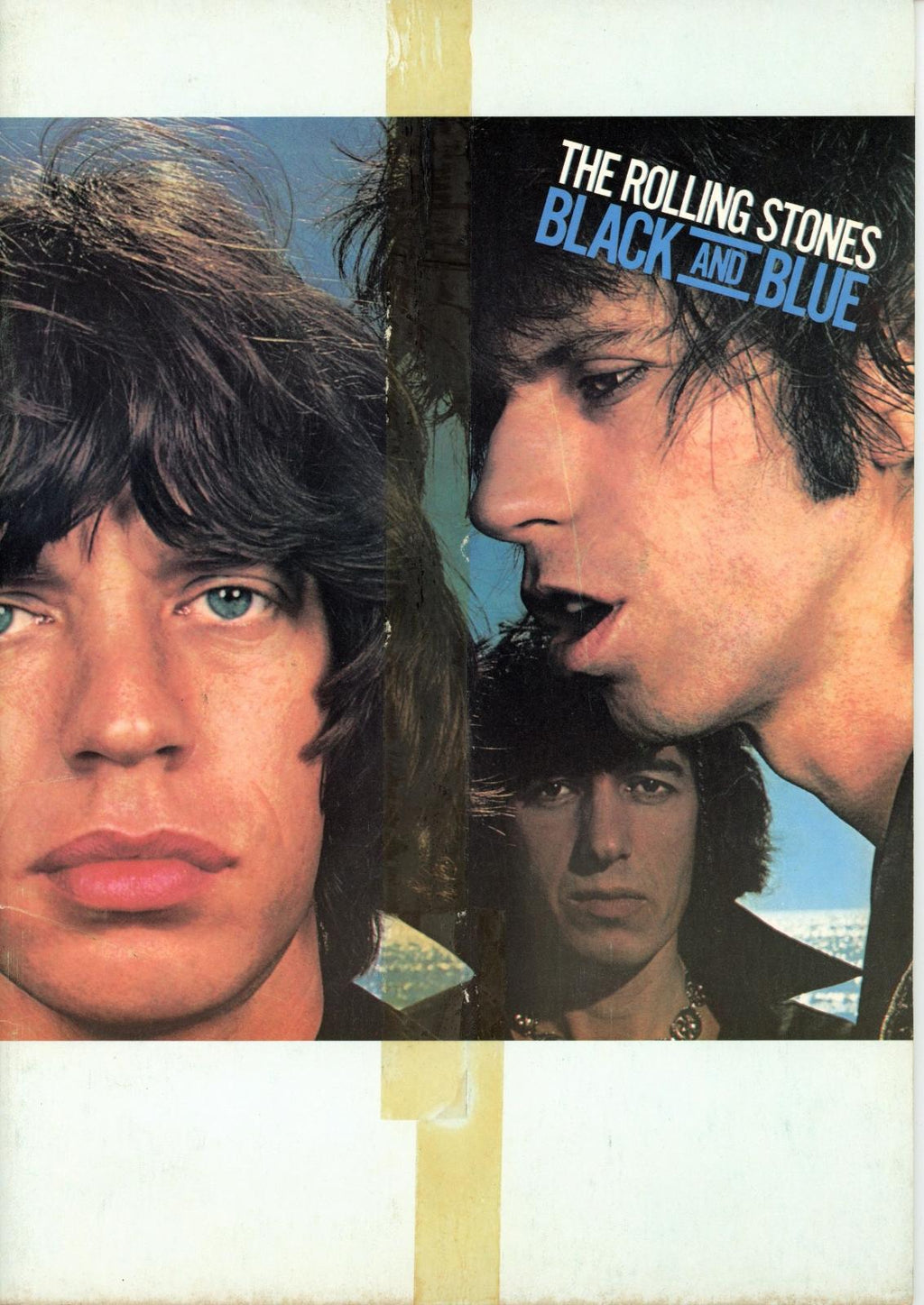 The Rolling Stones Black and Blue 1976 European tour programme.