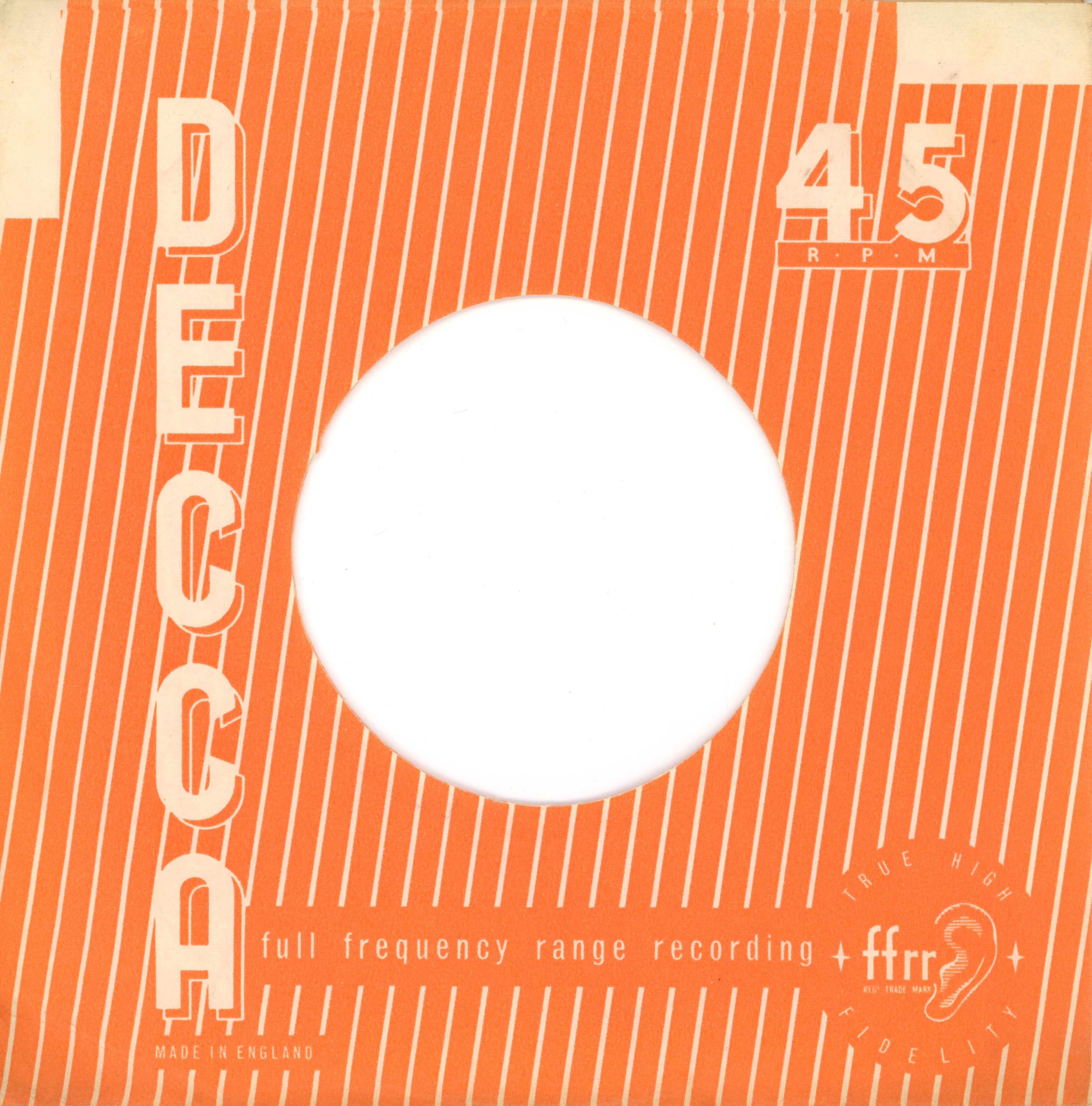 The Rolling Stones Five By Five Decca test Pressing Single