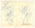 The Rolling Stones autographs 1964