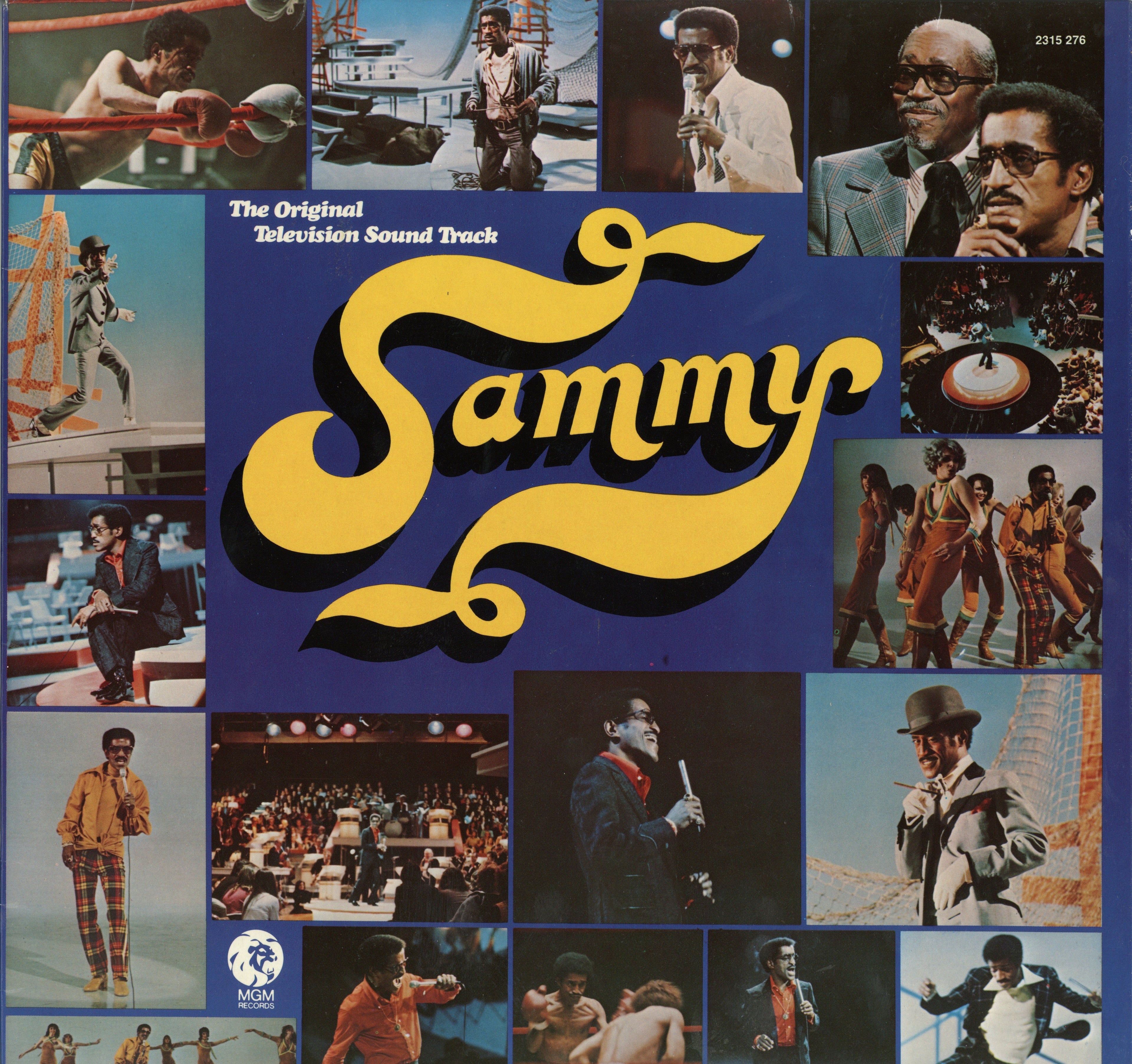 Sammy Davis Jr signed Gala performance sleeve 1974