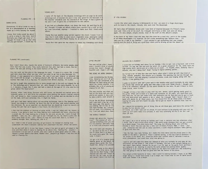 Paul McCartney Flaming Pie Press kit 1997