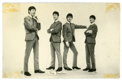 Paul McCartney Signed Star Pics promo card 1963