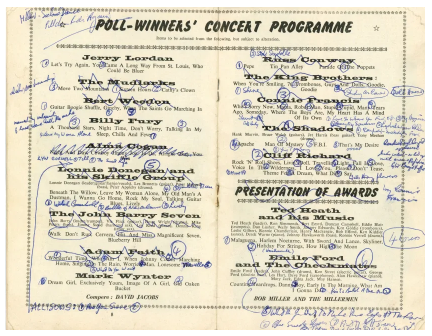 NME 1960-1961 Annual poll winners all star concert