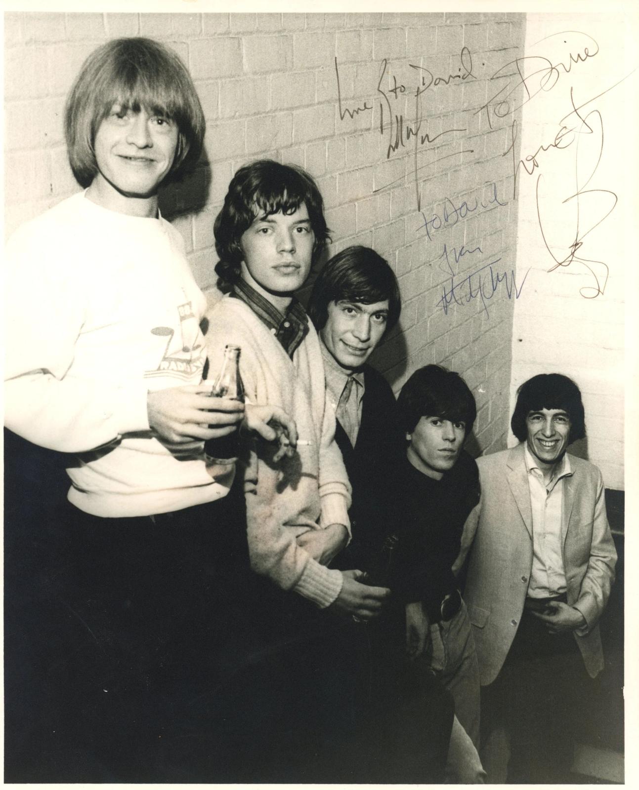 The Rolling Stones signed Photograph