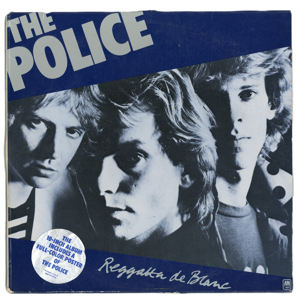 Stewart Copeland signed Reggatta de Blanc poster