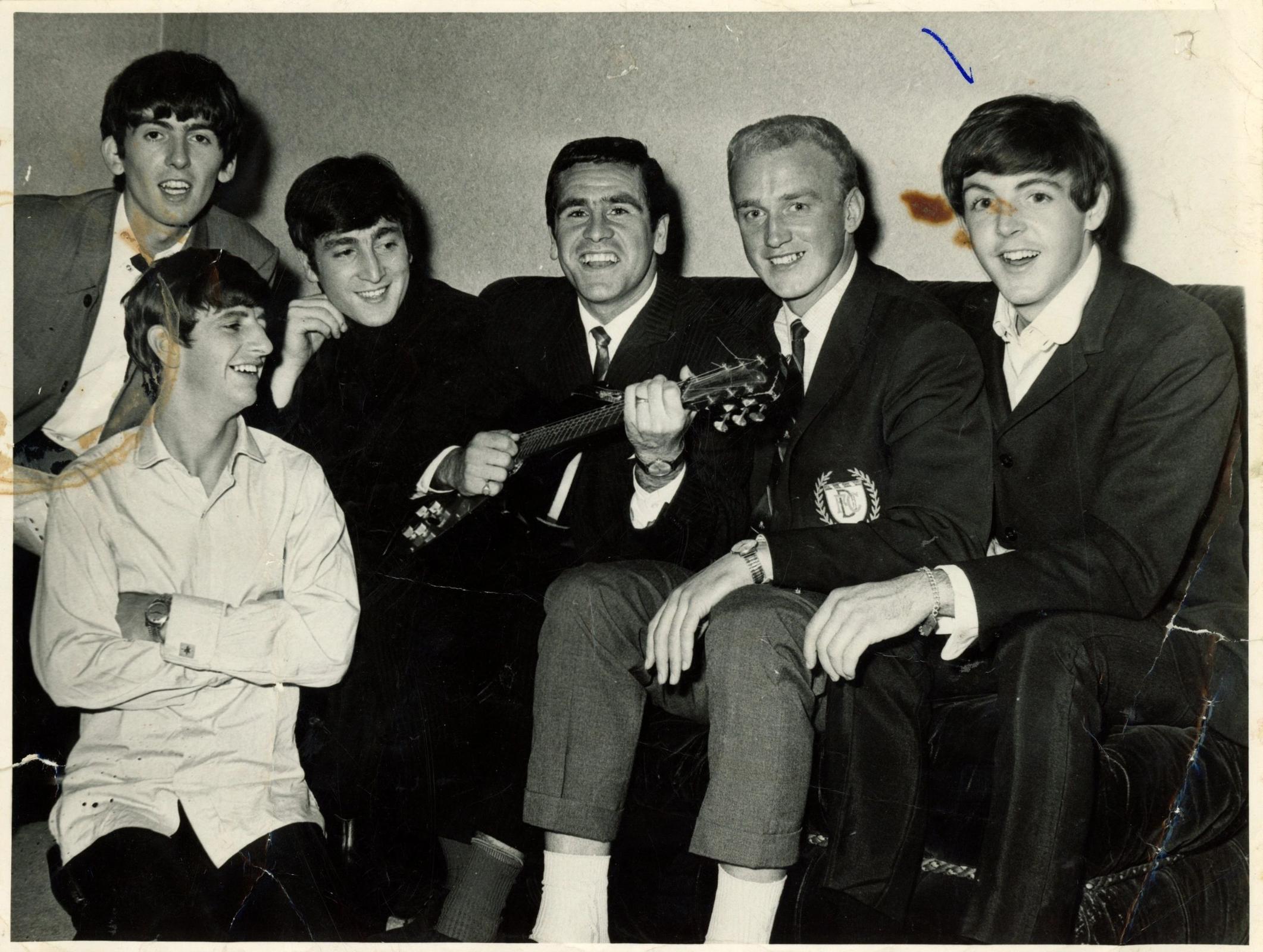 The Beatles Dundee October 1963 photograph