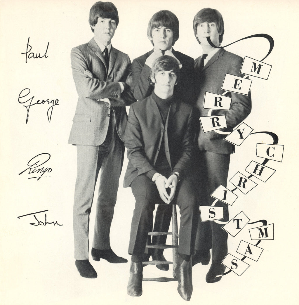 The Beatles 1964 Christmas Flexi Record with mailer and inserts