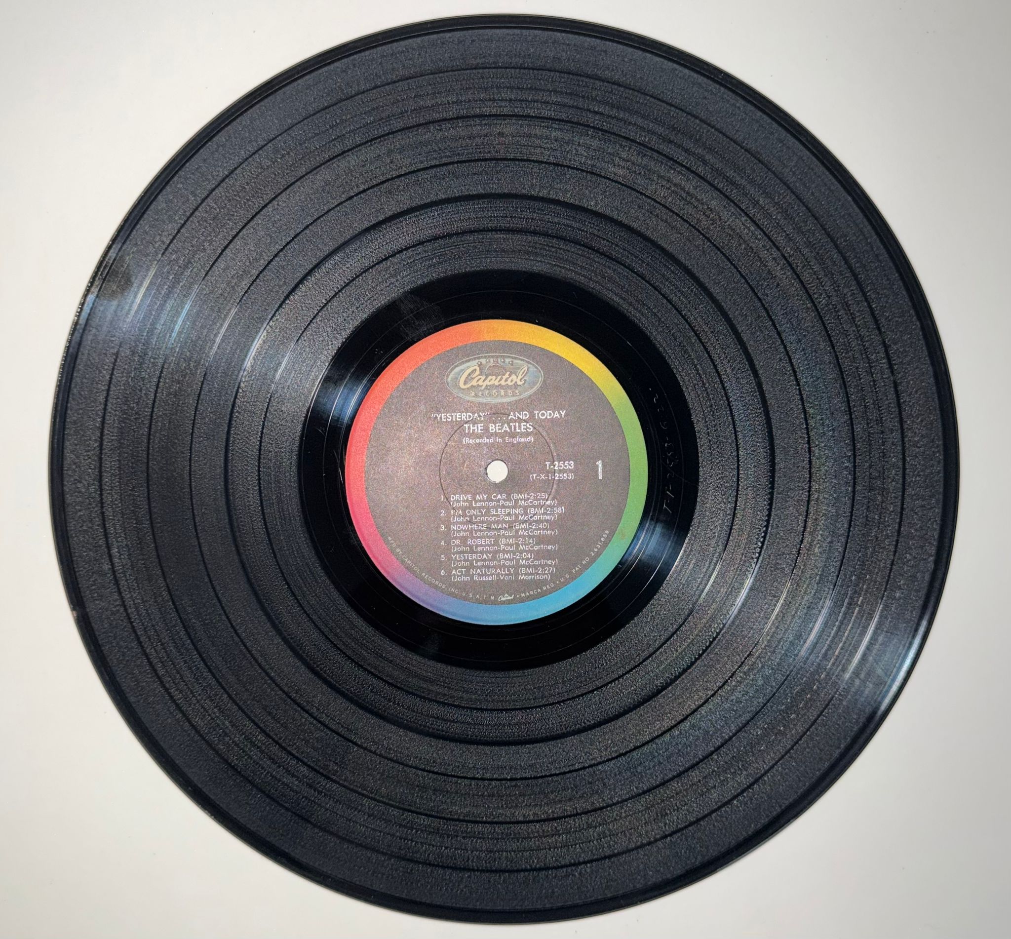 The Beatles Yesterday and Today 2nd state mono