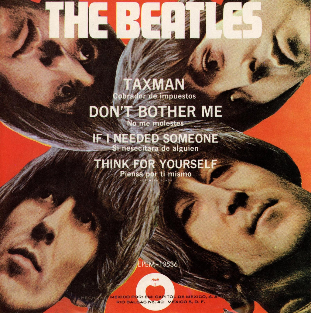 The Beatles “Don’t Bother Me / Taxman” Mexican pressing 1971