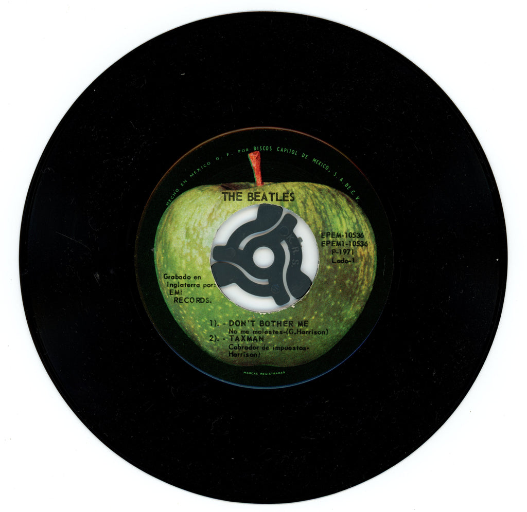 The Beatles “Don’t Bother Me / Taxman” Mexican pressing 1971