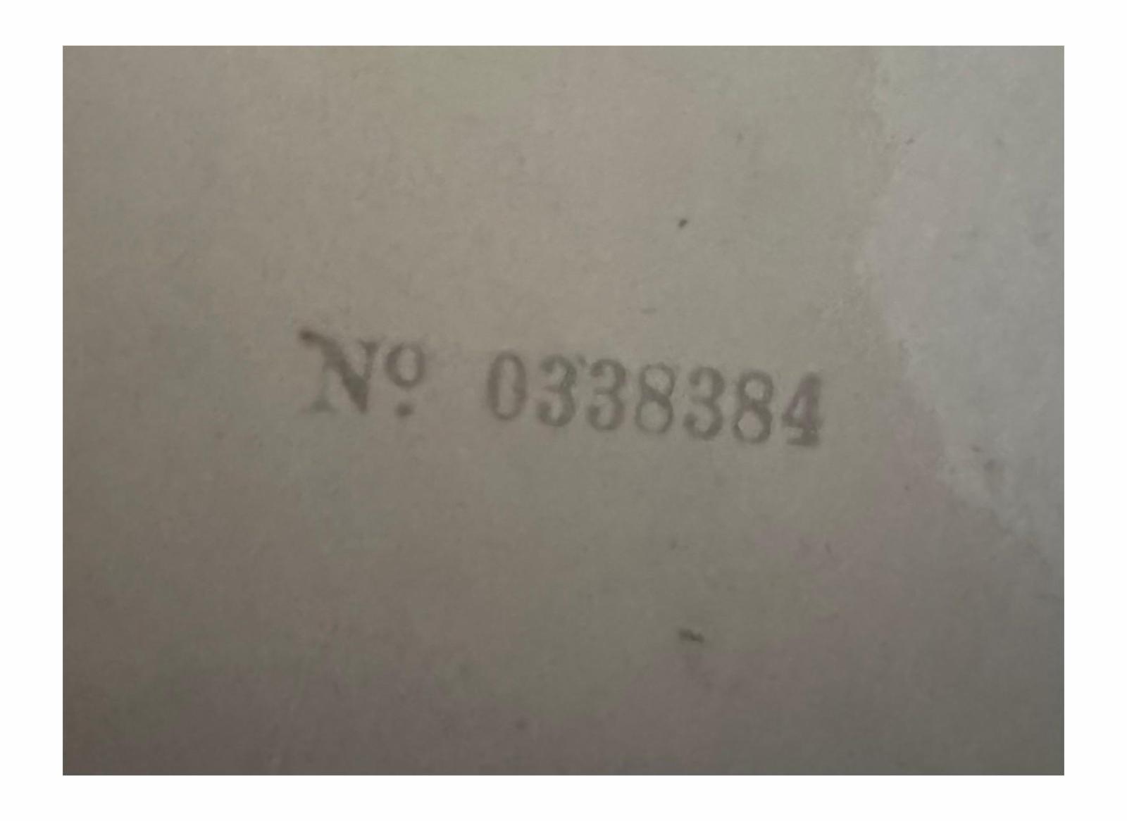 The Beatles White Album Factory Sample No.0338384