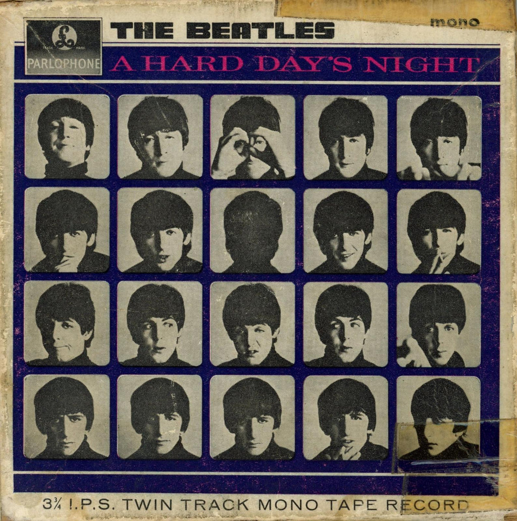 The Beatles 1964 “A Hard Day’s Night” Reel to Reel Tape