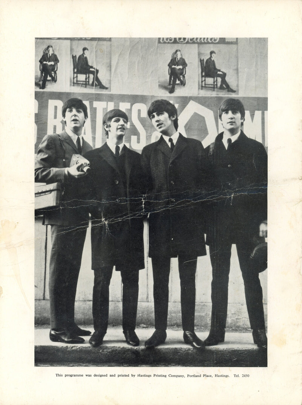 The Beatles Brighton Hippodrome 1964 concert programme