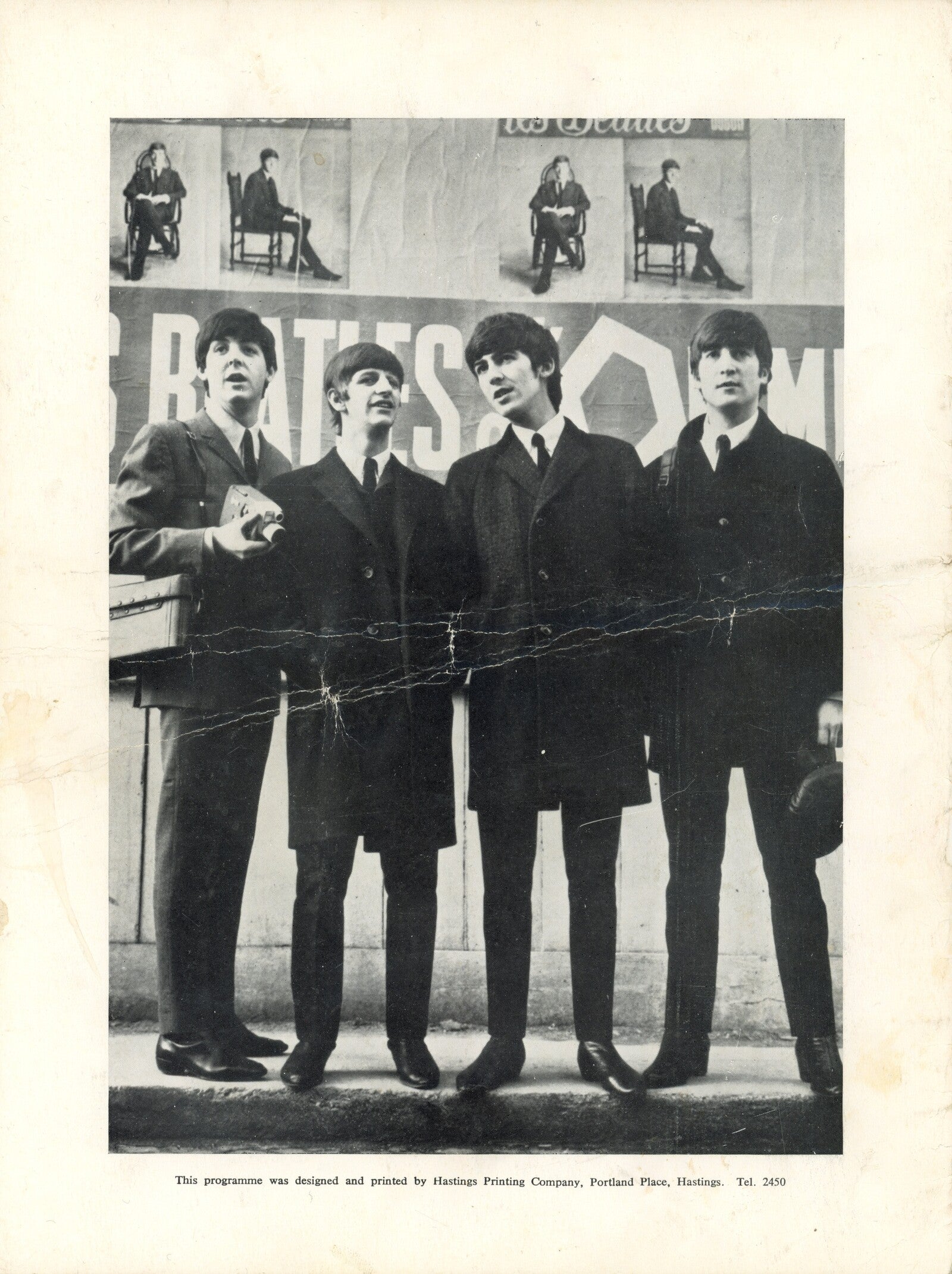 The Beatles Brighton Hippodrome 1964 concert programme
