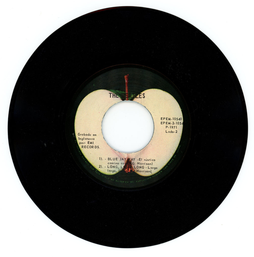 The Beatles “Old Brown Shoe/Blue Jay Way” Mexican Pressing 1971