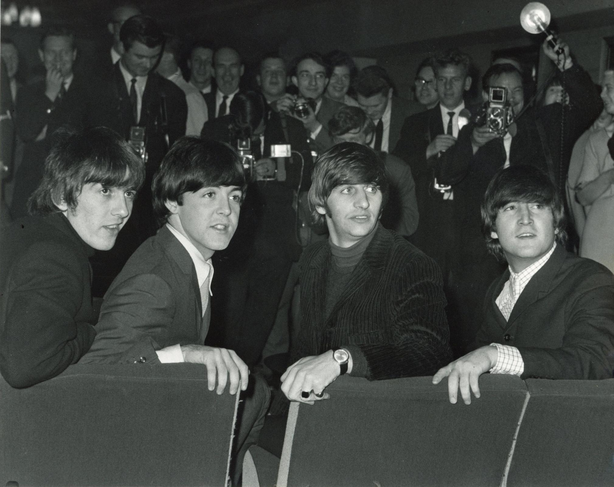 The Beatles Dublin 1963 photograph