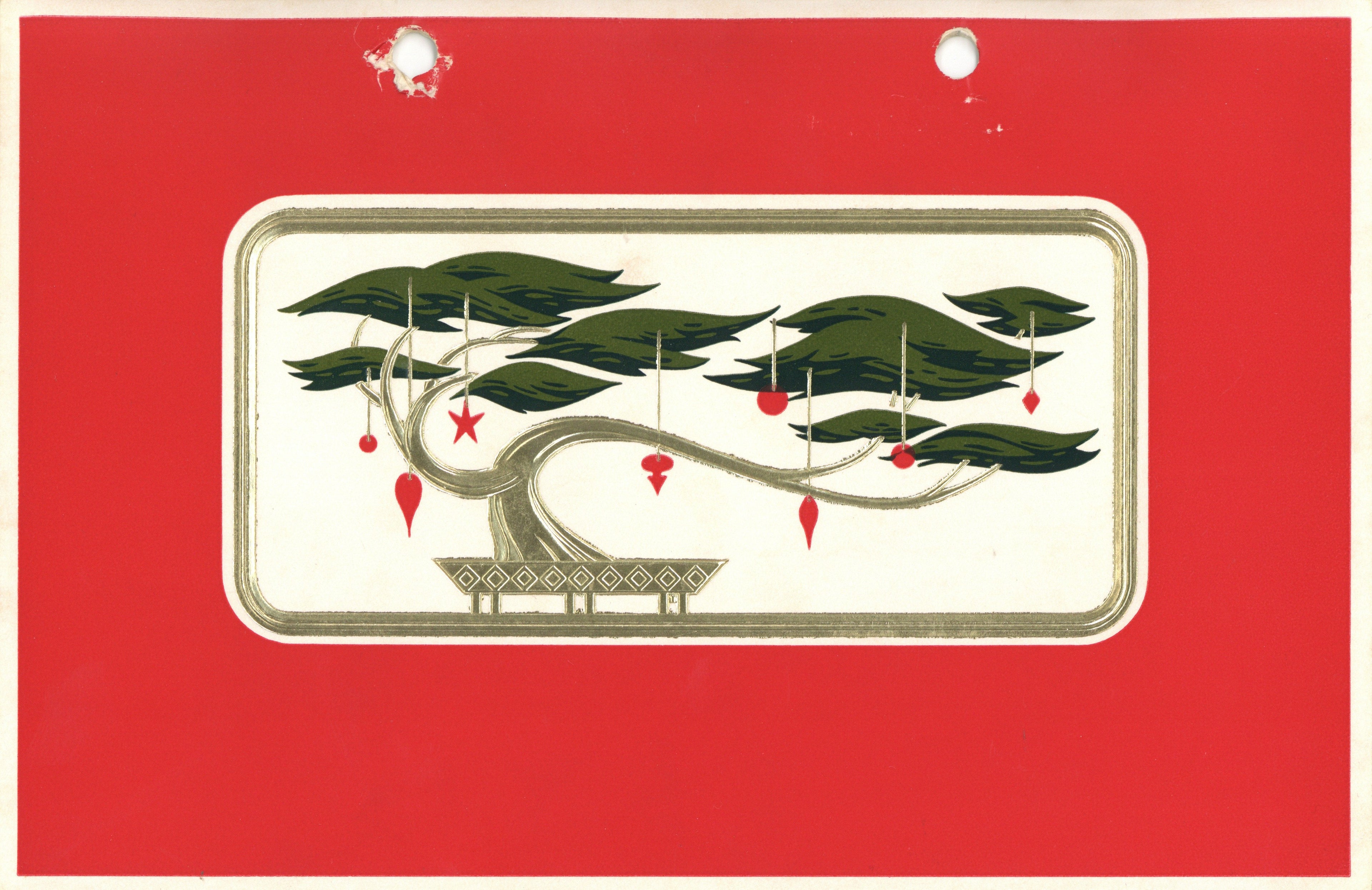 The Osmonds signed Christmas card 1976