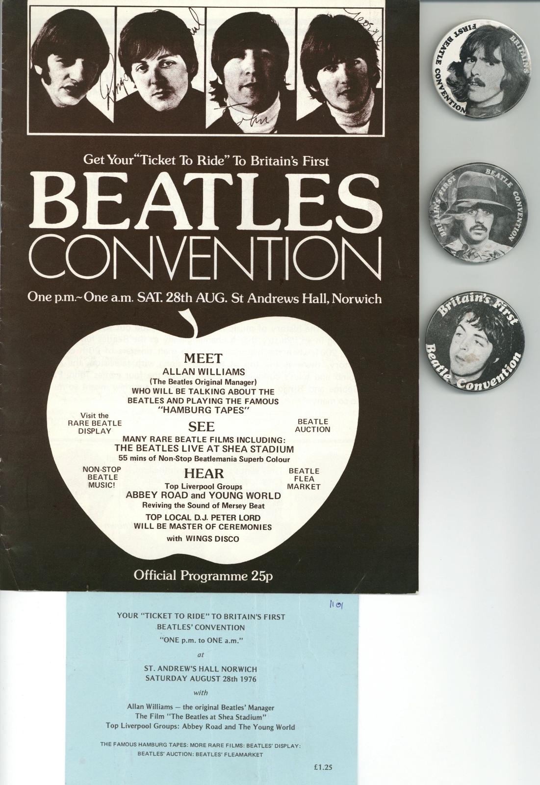 Britain's First Beatles Convention collection