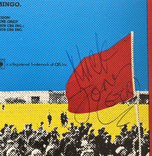 The Clash signed “Give Em Enough Rope” album