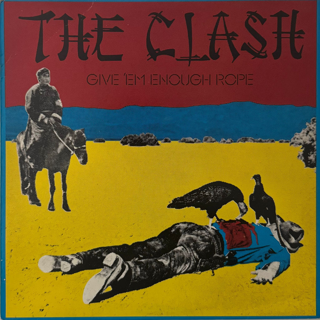 The Clash signed “Give Em Enough Rope” album