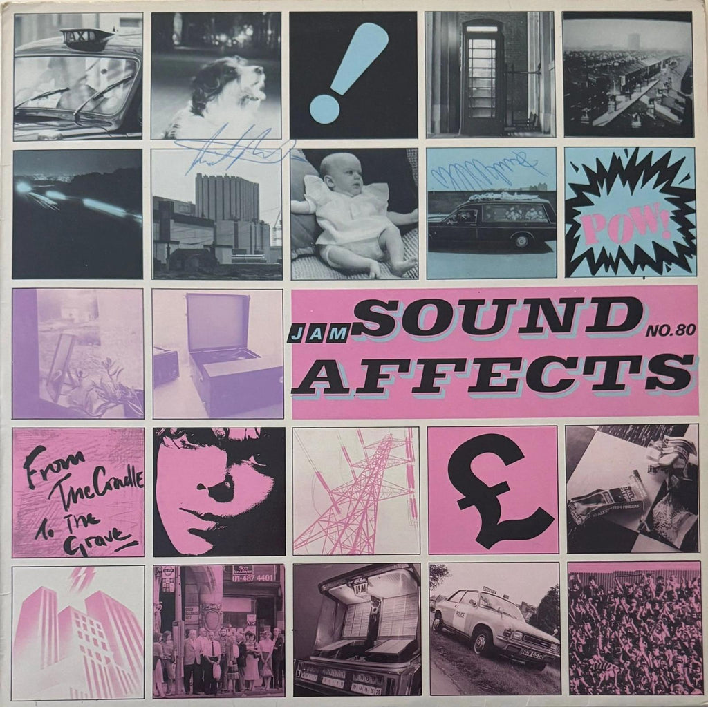 The Jam signed “Sound Affects” Album