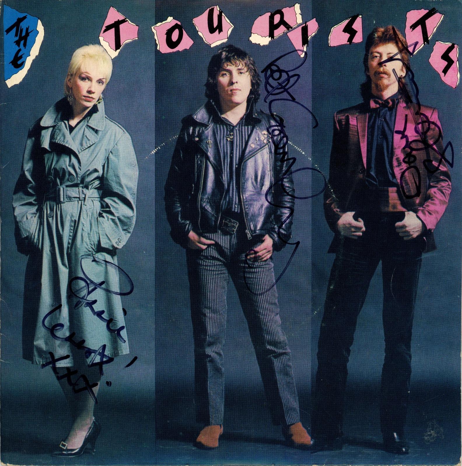 The Tourists signed “Blind Among The Flowers” single 1979