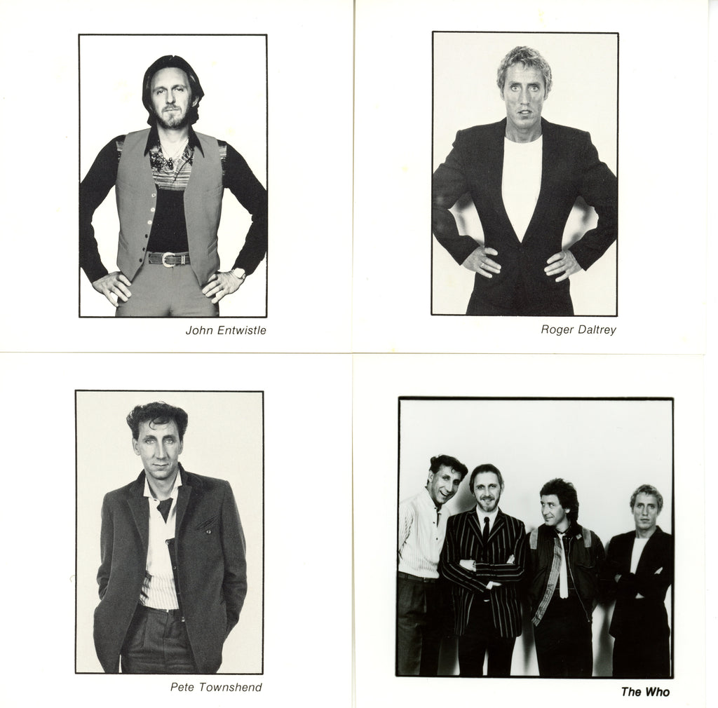The Who “Its Hard” 1982 USA press kit