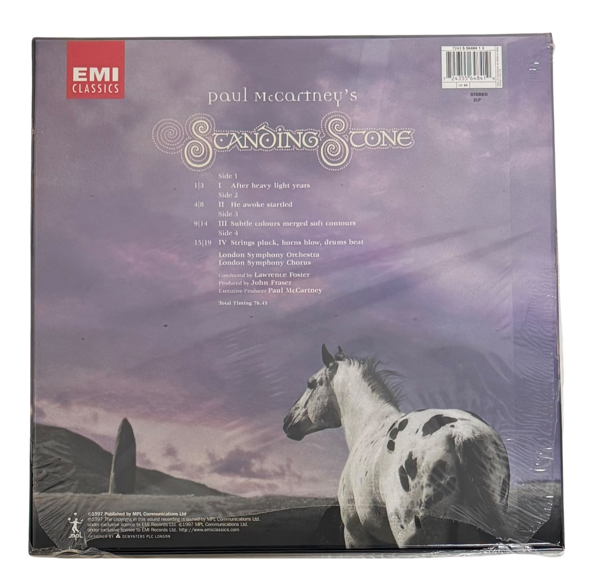 Paul McCartney Standing Stone 2x LP Vinyl Box Set